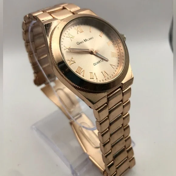 Gino Milano Women's Watch Rose Gold (New Battery) Beautiful Water Resistant - Picture 3 of 8